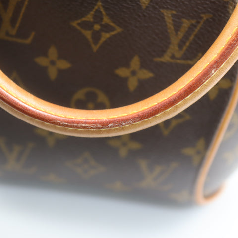 Pre-Owned #71283 Louis Vuitton Monogram Elipse PM Handbag Brown M51127