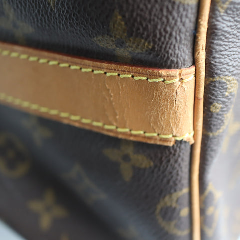 Pre-Owned #71909 Louis Vuitton Monogram Keepall Bandouliere 55 Travel Bag M41414