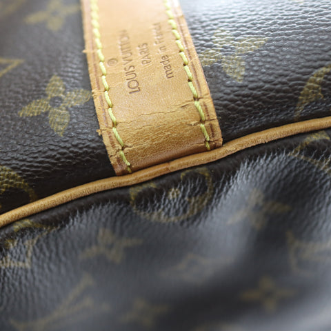 Pre-Owned #71909 Louis Vuitton Monogram Keepall Bandouliere 55 Travel Bag M41414