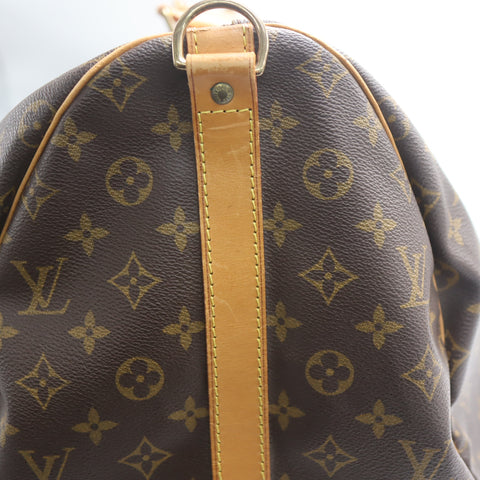 Pre-Owned #71909 Louis Vuitton Monogram Keepall Bandouliere 55 Travel Bag M41414