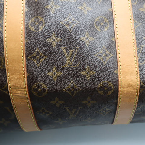 Pre-Owned #71909 Louis Vuitton Monogram Keepall Bandouliere 55 Travel Bag M41414