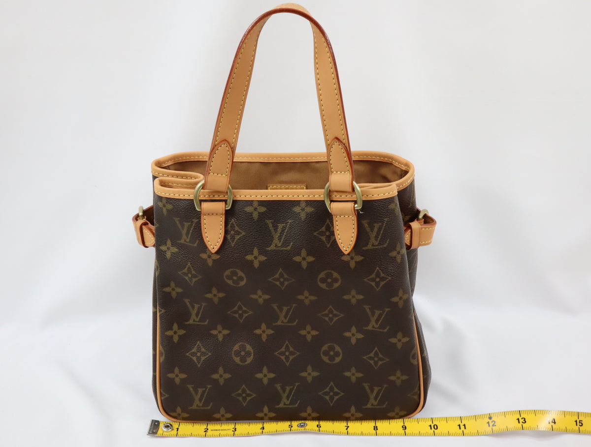 Pre-Owned #BP249-10 Louis Vuitton Batignolle hand tote bag M51156