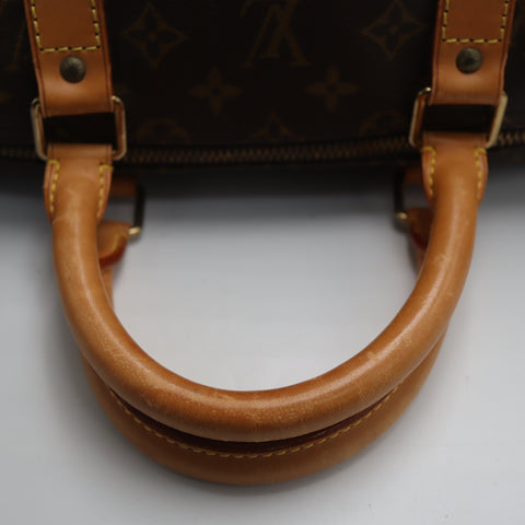 Pre-Owned #71909 Louis Vuitton Monogram Keepall Bandouliere 55 Travel Bag M41414