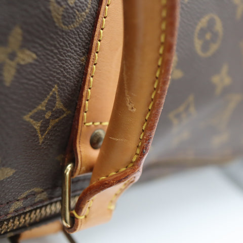 Pre-Owned #71909 Louis Vuitton Monogram Keepall Bandouliere 55 Travel Bag M41414