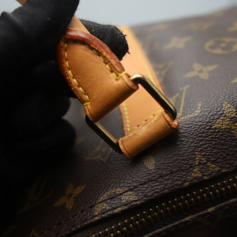 Pre-Owned #71909 Louis Vuitton Monogram Keepall Bandouliere 55 Travel Bag M41414