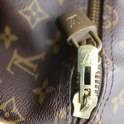 Pre-Owned #71909 Louis Vuitton Monogram Keepall Bandouliere 55 Travel Bag M41414