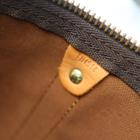 Pre-Owned #71909 Louis Vuitton Monogram Keepall Bandouliere 55 Travel Bag M41414