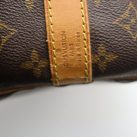 Pre-Owned #71909 Louis Vuitton Monogram Keepall Bandouliere 55 Travel Bag M41414