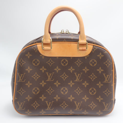 Pre-Owned #71259 Louis Vuitton Monogram Trueville Handbag Brown M42228