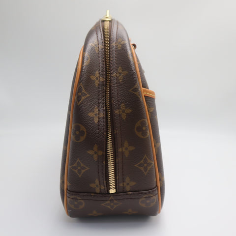 Pre-Owned #71259 Louis Vuitton Monogram Trueville Handbag Brown M42228