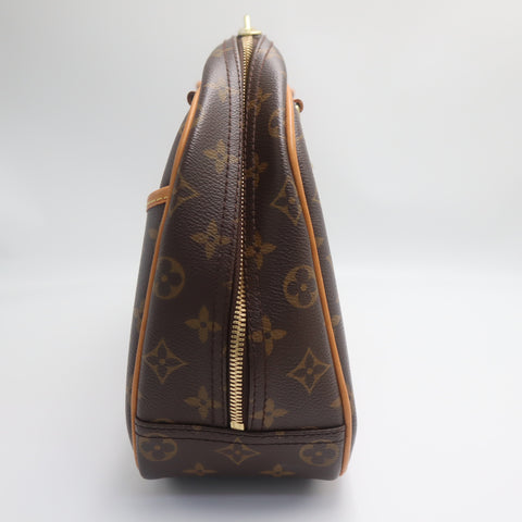 Pre-Owned #71259 Louis Vuitton Monogram Trueville Handbag Brown M42228