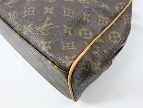 Pre-Owned #BP11271 Louis Vuitton Monogram Manhattan PM Hand Bag Brown M40026