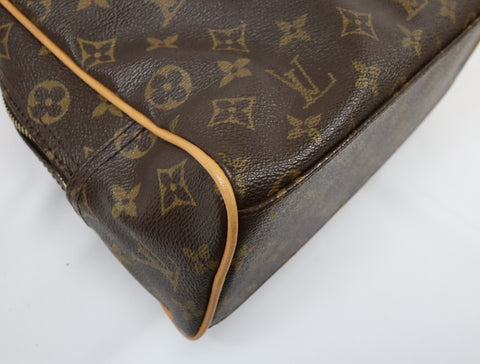 Pre-Owned #BP11271 Louis Vuitton Monogram Manhattan PM Hand Bag Brown M40026