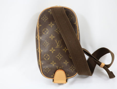 Pre-Owned #BP87766 Louis Vuitton Monogram Pochette Gange Crossbody Bag M51870