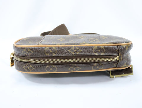 Pre-Owned #BP87766 Louis Vuitton Monogram Pochette Gange Crossbody Bag M51870