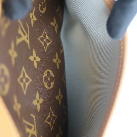 Pre-Owned #71259 Louis Vuitton Monogram Trueville Handbag Brown M42228