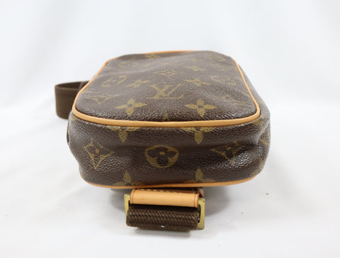 Pre-Owned #BP87766 Louis Vuitton Monogram Pochette Gange Crossbody Bag M51870