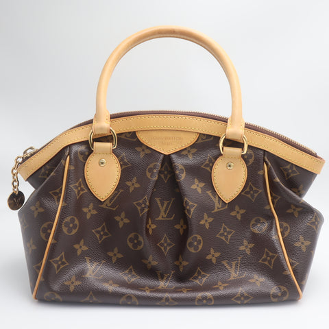 Pre-Owned #71368 Louis Vuitton Monogram Tivoli PM Handbag Brown M40143