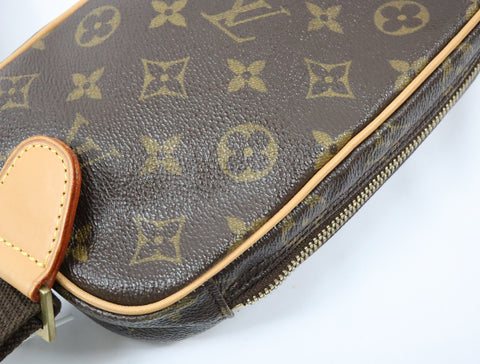Pre-Owned #BP87766 Louis Vuitton Monogram Pochette Gange Crossbody Bag M51870