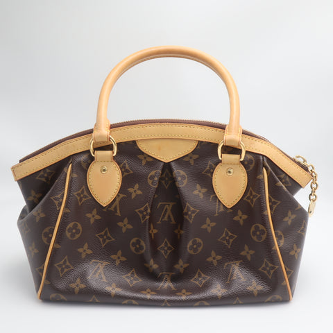 Pre-Owned #71368 Louis Vuitton Monogram Tivoli PM Handbag Brown M40143