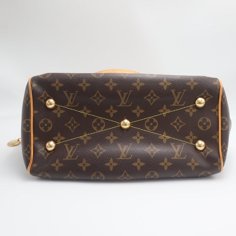 Pre-Owned #71368 Louis Vuitton Monogram Tivoli PM Handbag Brown M40143