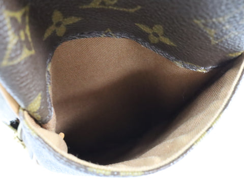 Pre-Owned #BP87766 Louis Vuitton Monogram Pochette Gange Crossbody Bag M51870