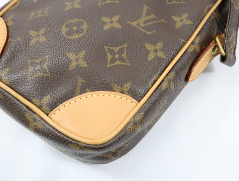 Pre-Owned #BP11272 Louis Vuitton Monogram Danube Crossbody Bag Brown M45266
