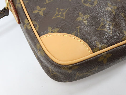 Pre-Owned #BP11272 Louis Vuitton Monogram Danube Crossbody Bag Brown M45266
