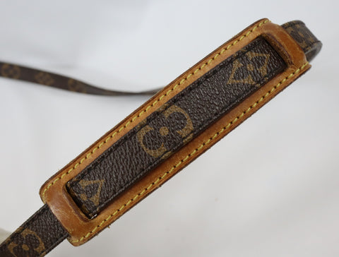 Pre-Owned #BP11272 Louis Vuitton Monogram Danube Crossbody Bag Brown M45266