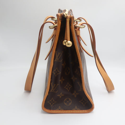 Pre-Owned #71290 Louis Vuitton Monogram Popincourt Haut Shoulder Bag Brown M40007