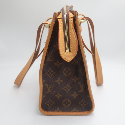 Pre-Owned #71290 Louis Vuitton Monogram Popincourt Haut Shoulder Bag Brown M40007