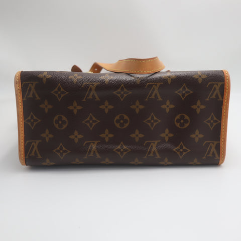 Pre-Owned #71290 Louis Vuitton Monogram Popincourt Haut Shoulder Bag Brown M40007