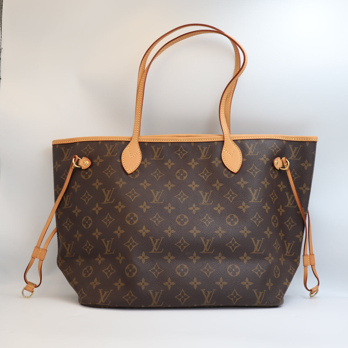 Pre-Owned #BP72221 Louis Vuitton Monogram Neverfull MM Tote Bag M41178