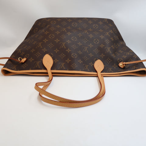 Pre-Owned #BP72221 Louis Vuitton Monogram Neverfull MM Tote Bag M41178