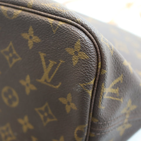 Pre-Owned #BP72221 Louis Vuitton Monogram Neverfull MM Tote Bag M41178