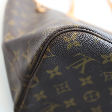 Pre-Owned #BP72221 Louis Vuitton Monogram Neverfull MM Tote Bag M41178