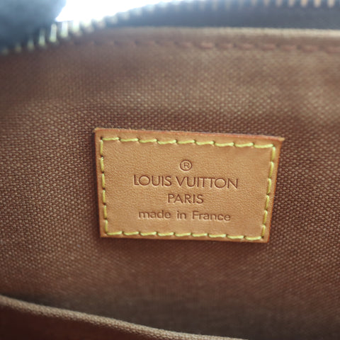 Pre-Owned #71290 Louis Vuitton Monogram Popincourt Haut Shoulder Bag Brown M40007