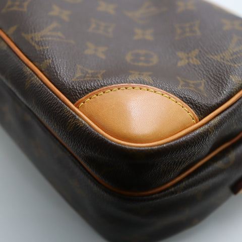 Pre-Owned #71273 Louis Vuitton Monogram Nile Crossbody Bag Brown M45244