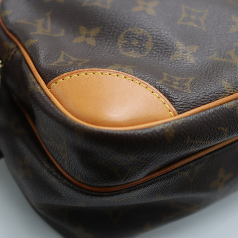 Pre-Owned #71273 Louis Vuitton Monogram Nile Crossbody Bag Brown M45244