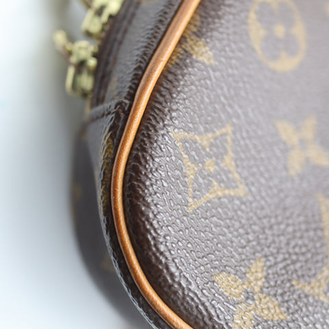 Pre-Owned #71254 Louis Vuitton Monogram Pochette Gange Waist Shoulder Crossbody Bag Brown M51870