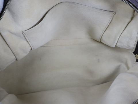 Pre-Owned #BP11282 Louis Vuitton Monogram Manhattan PM Hand Bag Brown M40026