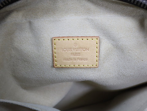 Pre-Owned #BP11282 Louis Vuitton Monogram Manhattan PM Hand Bag Brown M40026