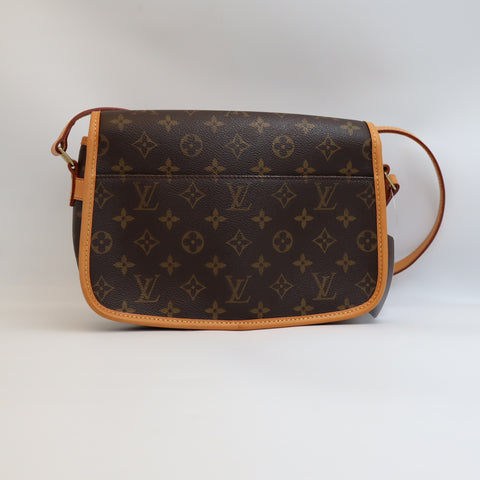 Pre-Owned #BP72240 Louis Vuitton Monogram Sologne Crossbody Bag Brown M42250