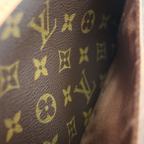 Pre-Owned #BP72240 Louis Vuitton Monogram Sologne Crossbody Bag Brown M42250
