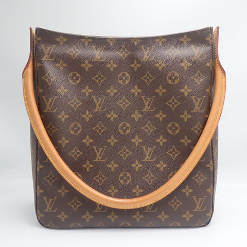 Pre-Owned #71390 Louis Vuitton Monogram Looping GM Shoulder Bag M51145