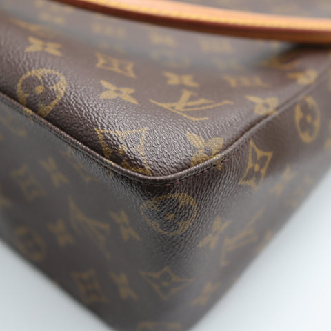 Pre-Owned #71390 Louis Vuitton Monogram Looping GM Shoulder Bag M51145