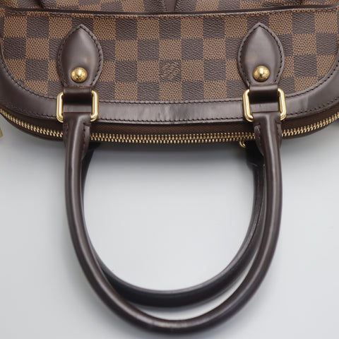 Pre-Owned #71423 Louis Vuitton Damier Ebene Trevi PM 2way Shoulder Hand Bag N51997