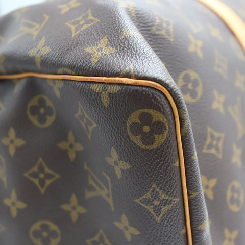 Pre-Owned #1953 Louis Vuitton Monogram Keepall 45 Travel Bag Brown M41428