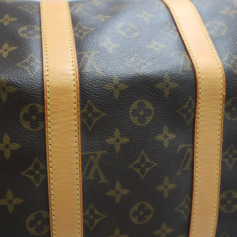 Pre-Owned #1953 Louis Vuitton Monogram Keepall 45 Travel Bag Brown M41428