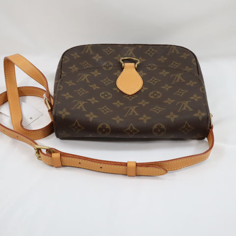 Pre-Owned #BP505 Louis Vuitton Monogram Saint Cloud GM Shoulder Bag M51242